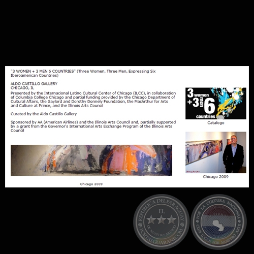 3 WOMEN + 3 MEN 6 COUNTRIES, 2009 - Obras de OSCAR CENTURIÓN FRONTANILLA